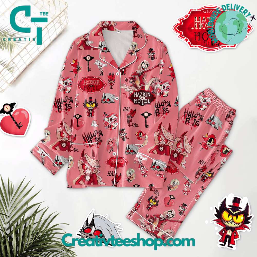 Next TALL FIT - SHORT SLEEVE SET - Pyjama - cow print/rood