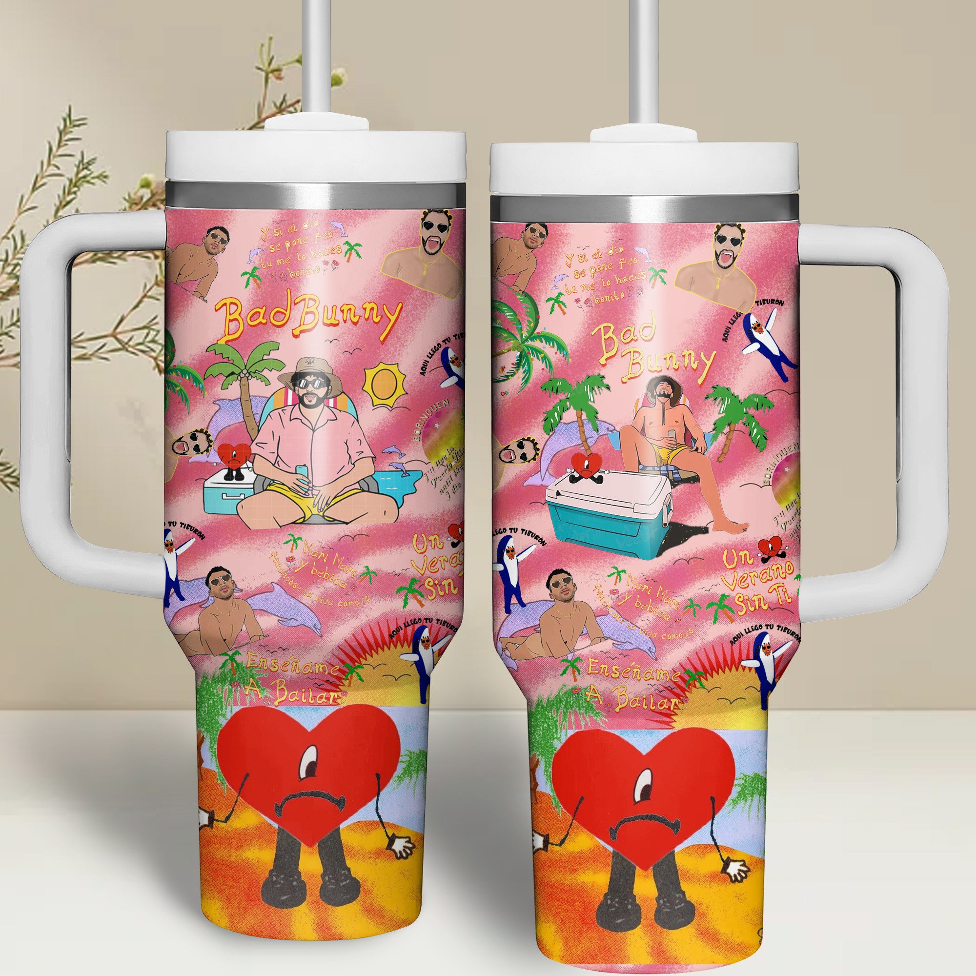 ハンドサム　パーティーガール　サニーボーイ　NBSB セット販売　美品 Bad Bunny Music Custom Stanley Quencher 30oz or 40oz Stainless