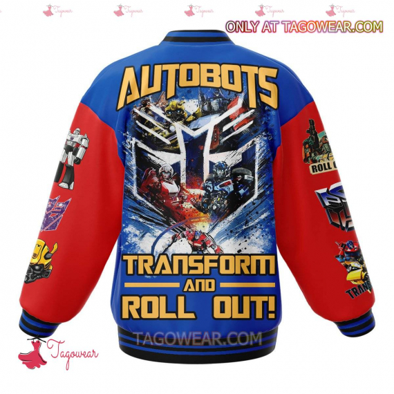 Transformers Ramp Baseball Transformers Autobots Transform And Roll Out HFN Baseball Jacket or ...