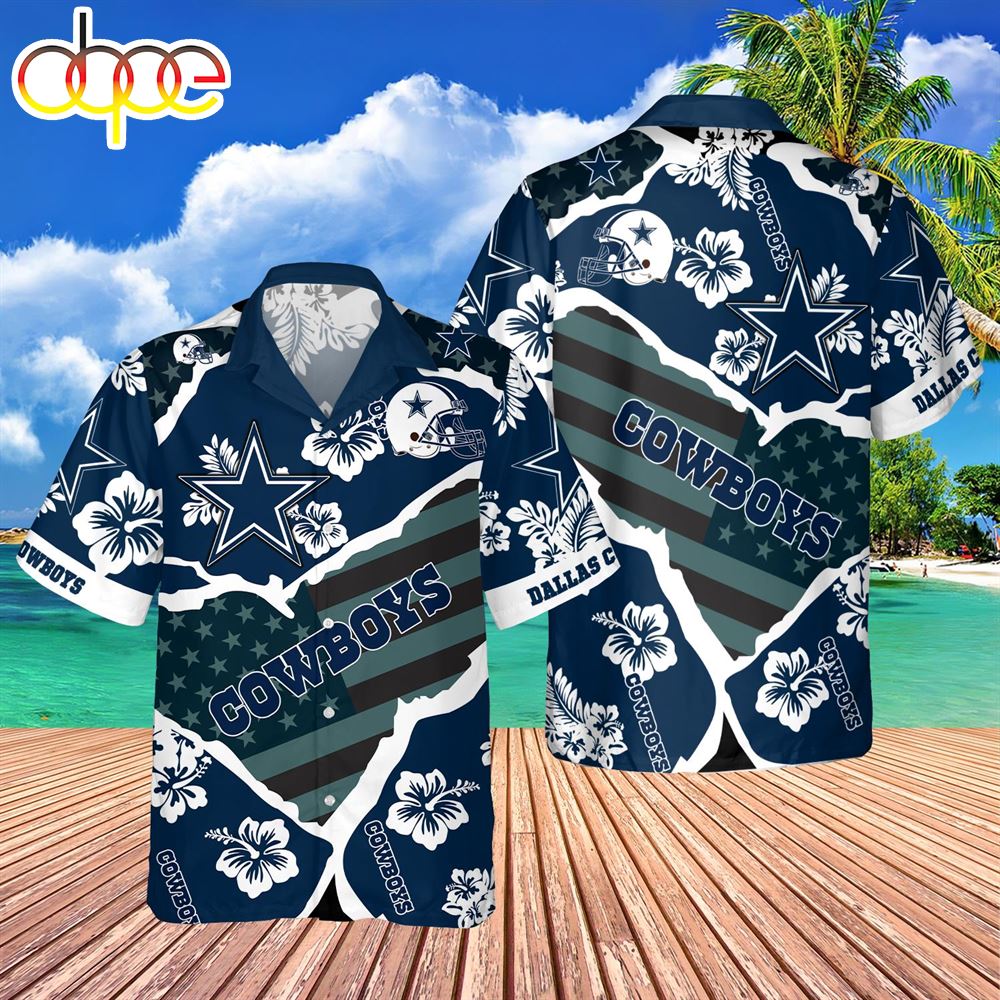 DCowboys  New Summer Floral Hawaiian Shirt NNA  Aloha Shirt NNA For Fans - Designfullprint