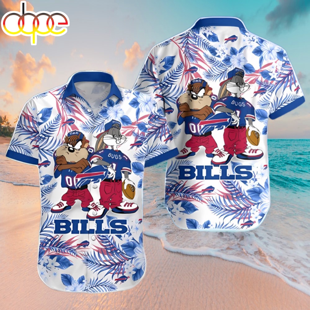 Taz And Bugs BBlls Hawaiian Shirt NNA - Designfullprint