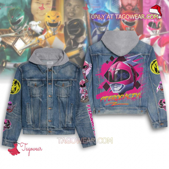 Power Ranger Gacket Power Rangers Mighty Morphin Pterodactyl Jean Hooded Hoodless Or Hooded ...