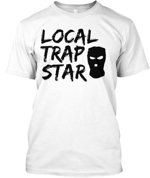 Local trap star tie dye hoodie Clearance