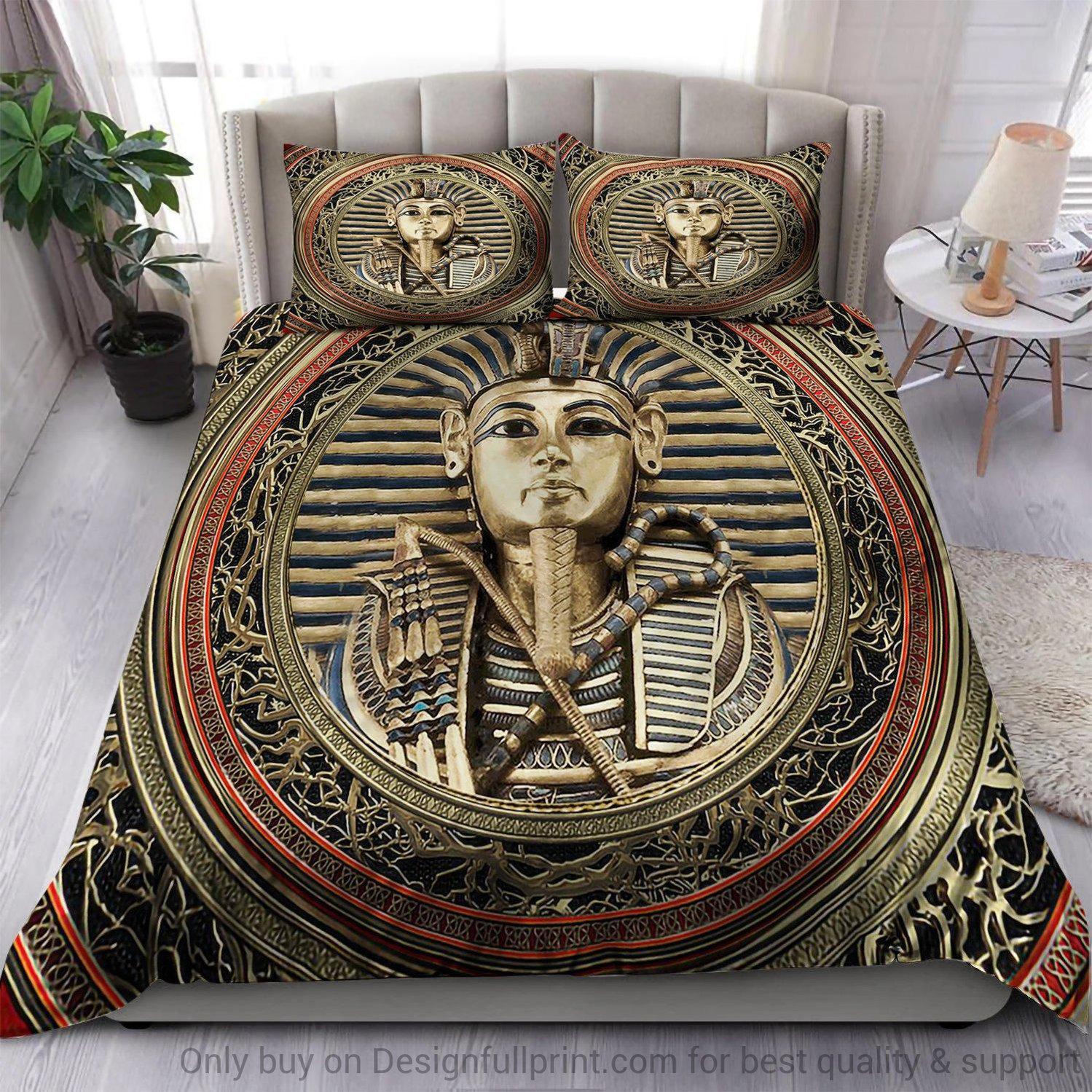 Special Ancient Egypt Pharaoh Egyptian Bedding Set Gift Idea Of Ancient
